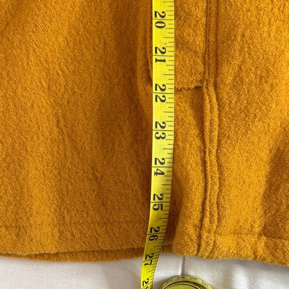 Live a Little Golden Pea Coat - Picture 11 of 11